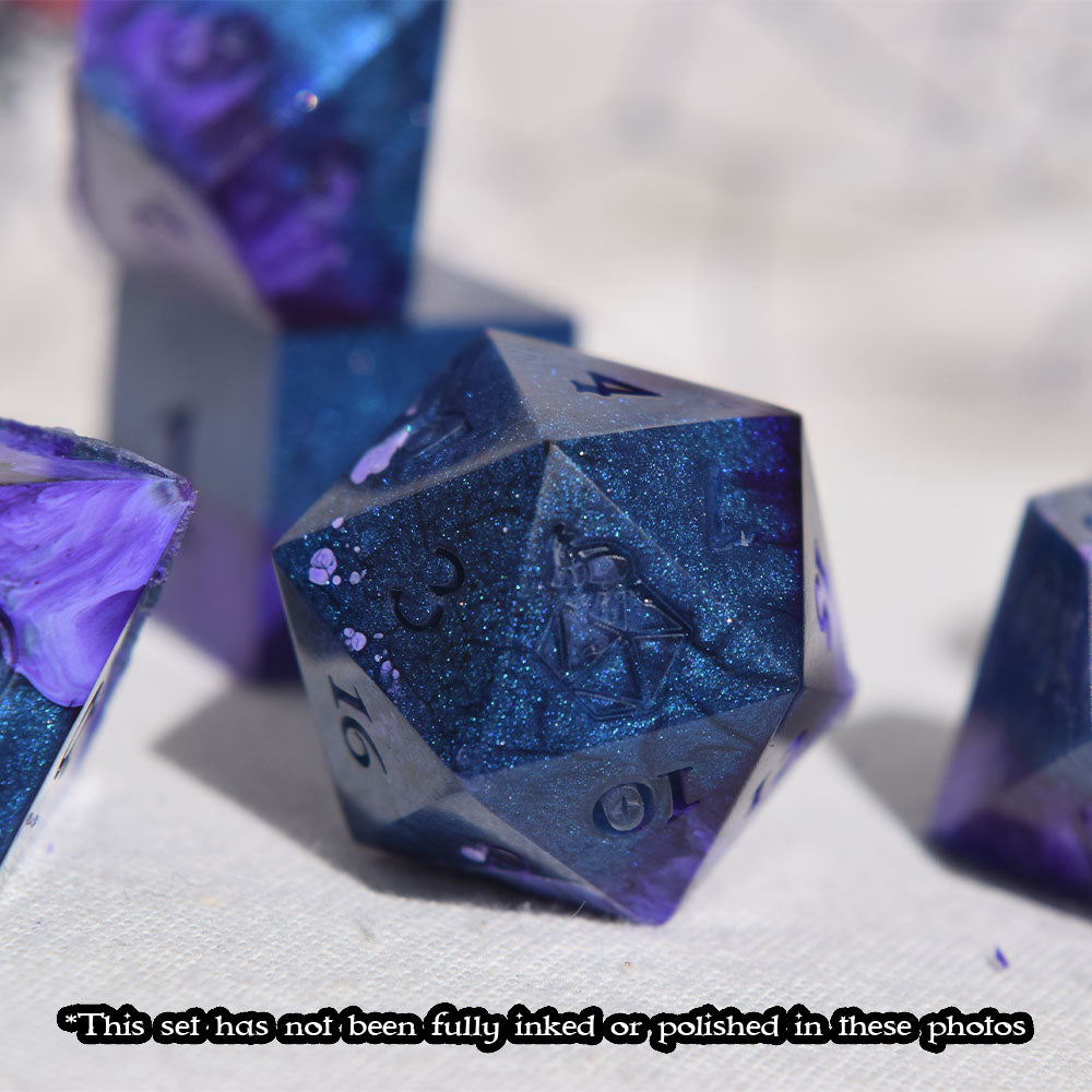 Forgotten Depths Sharp-Edge Dice Set